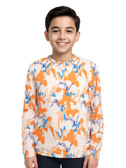 CAVIO - Multi-Color Printed Full Sleeves Sweatshirt
