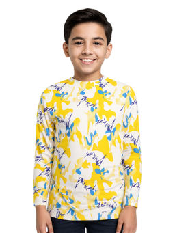 CAVIO - Multi-Color Printed Full Sleeves Sweatshirt