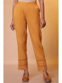Bcz Style - Mustard Solid/Plain Regular Pant
