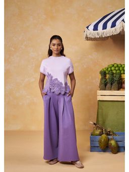Muvazo - Amethyst Lavender Applique Co-ord