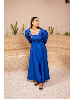 Sainy Garg Couture - Regal Blue Maxi Dress