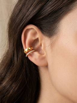 AQUASTREET - Zircon Waterproof and Anti-Tarnish Ear Cuff Earrings