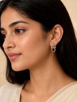Zeraki Jewels - Aanya Black Earrings