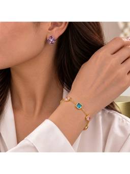 Salty - Karma Code Earrings And Bracelet Set
