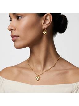 Salty - Ripple Bloom Earrings And Necklace Set