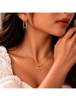 Salty - Oasis Code Necklace And Earrings Set