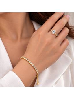 Salty - Minty Zone Ring And Bracelet Set