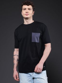 PRONK - Hamo Black Men Oversized T-Shirt