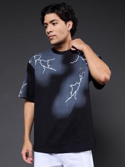 PRONK - Men Premium Printed Oversized T-Shirt