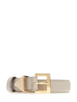 Guess - Nude Polyester Solid Women Casual Belt
