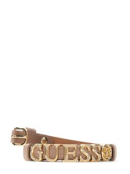 Guess - Nude Polyester Solid Women Casual Belt