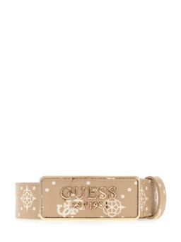 Guess - Nude Polyester Printed Women Casual Belt