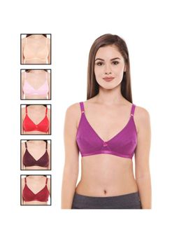 Bodycare - Pack of 6 Perfect Coverage Bra In Assorted Colour