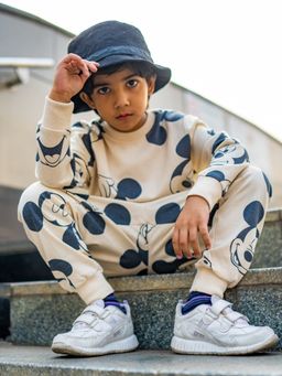 Napchief - Beige Mickey Co-Ord (Set of 2)