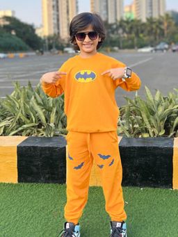 Napchief - Batman Orange Co-ord set (Set of 2)