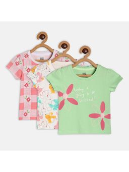 MINI KLUB - Baby Girls Multi Knit Top (Set of 3)