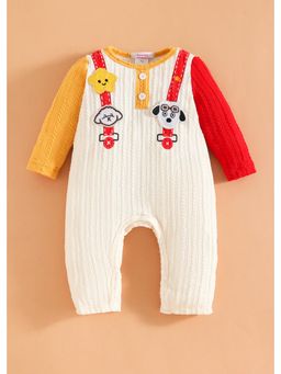 Hopscotch - Colorblock 3D Applique Bodysuit