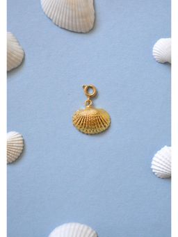 Tangerine - by ASFA Ark Shell Charm - Gold