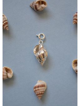 Tangerine - by ASFA Dove Shell Charm - Silver