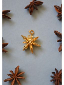 Tangerine - by ASFA Star Anise Charm - Gold
