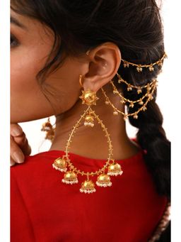 Tangerine - by ASFA Jharoka Earrings