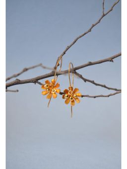 Tangerine - by ASFA Phool Earrings