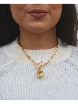 Tangerine - by ASFA Bubble Bush Neckpiece