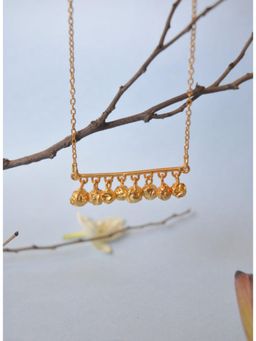 Tangerine - by ASFA Black Gold Neckpiece