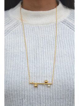 Tangerine - by ASFA Soapberry Neckpiece