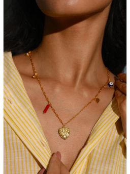 Tangerine - by ASFA Vintage Love Neckpiece
