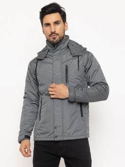 SPIRIT - Mens Grey Solid Jacket
