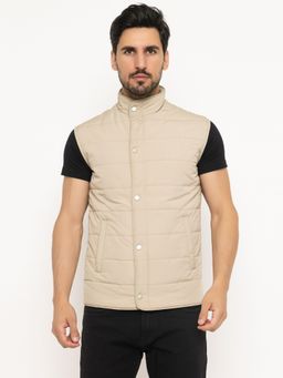 SPIRIT - Mens Beige Solid Jacket