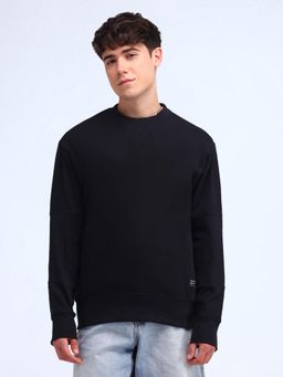 Flying Machine - Navy Blue Men Sweatshirt