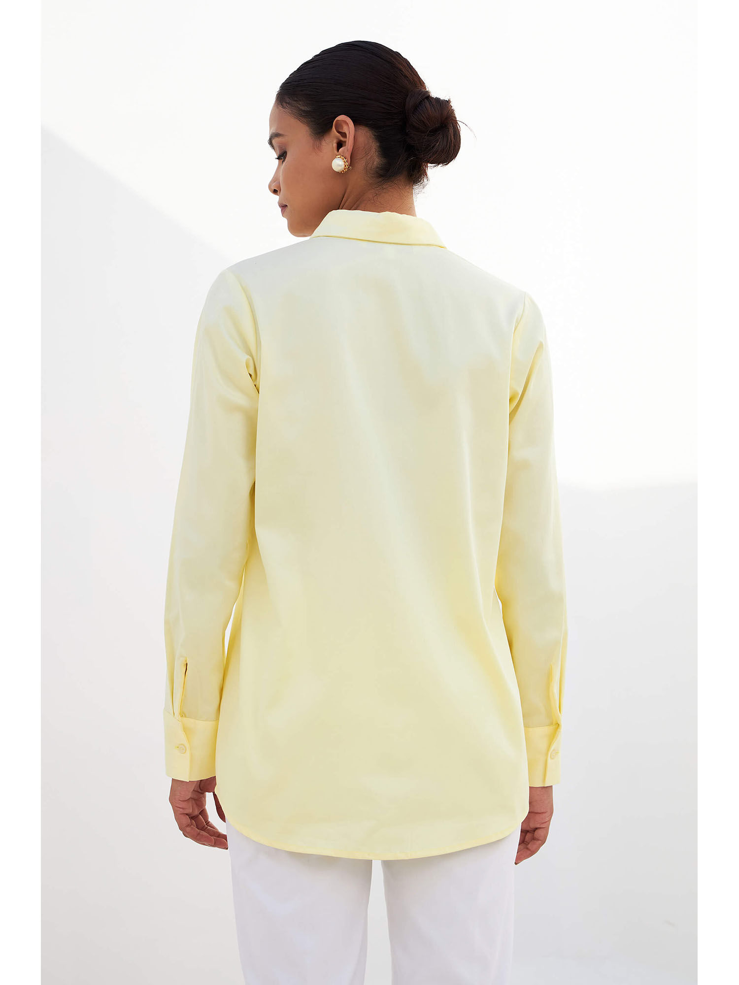 Buy SALT Attire Lemon Button Down Shirt Online