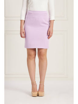 SALT Attire - Lavender Panelled Pencil Skirt