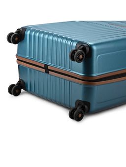 Aristocrat - Atlas Teal Combination Lock Hard Trolley Bags (Set of 3) (S/M/L)