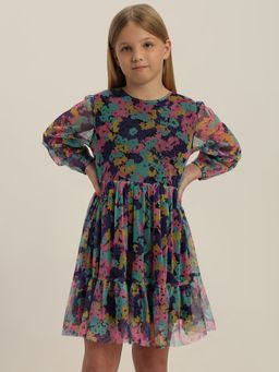 VERO MODA - Girl Floral Fit And Flare Dress