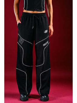 Bonkers Corner - Black Edgeline Runner Pant
