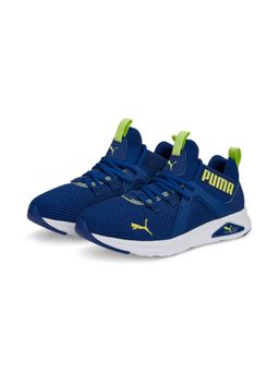 Puma - Enzo 2 Weave Jr Kids Blue Casual Shoes