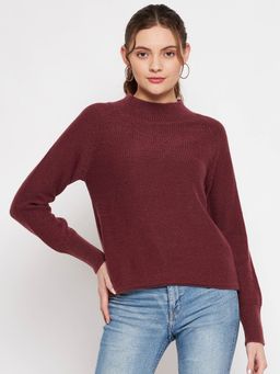 CAMLA - Wine Sweater for Women