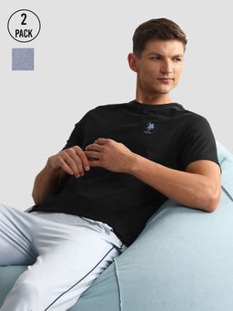 U.S. POLO ASSN. - Tonal Logo Cotton 1633 Lounge T-Shirt (Pack of 2)