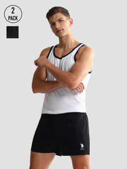 U.S. POLO ASSN. - Mid Rise Solid Oex05 Shorts (Pack of 2)