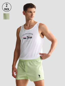 U.S. POLO ASSN. - Mid Rise Solid Oex05 Shorts (Pack of 2)