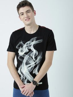 Huetrap - Mens Black Short Sleeve T-Shirt