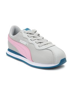Puma - Turin Ii Softfoam+ Kids Unisex Gray Casual Shoes