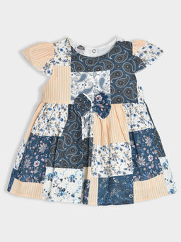 Mi Arcus - Cotton Printed Frock Dress for Baby Girls
