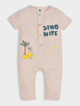 Mi Arcus - Cotton Beige Romper for Kids