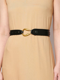 Twenty Dresses by Nykaa Fashion - Black Never Too Far From Style Belt