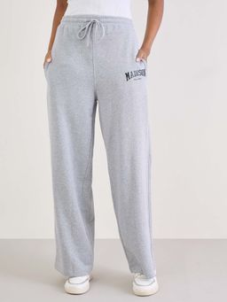 Styli - Women Grey Wide Leg Pant