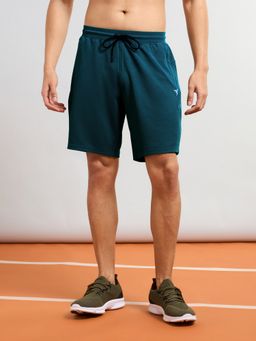 Technosport - Men Solid Slim Fit Green Sports